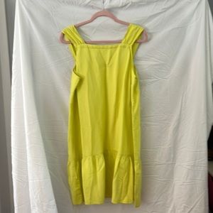 Loft- sunny yellow summer dress-size Large